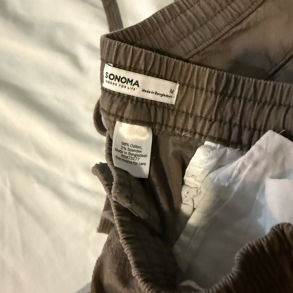 Sonoma Men's Tan Joggers